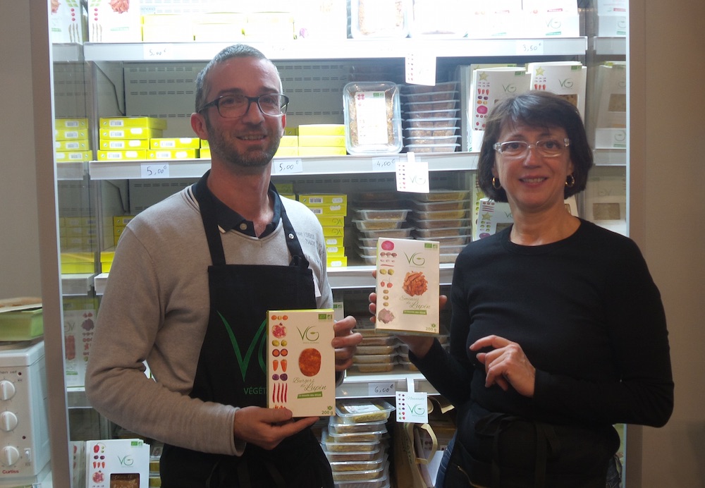 Cédric et Marlène Castan, directrice générale Vitafrais